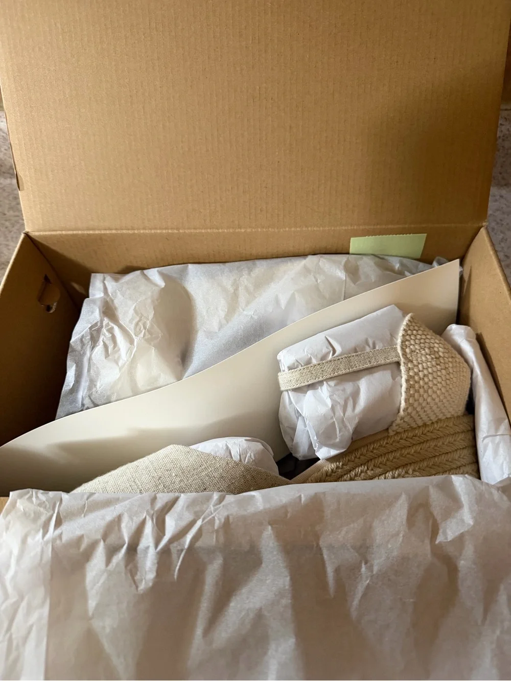 BRAND NEW! J. Crew Espadrille Wedge Sandals - Ivory - Size 9.5